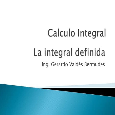01 la integral definida