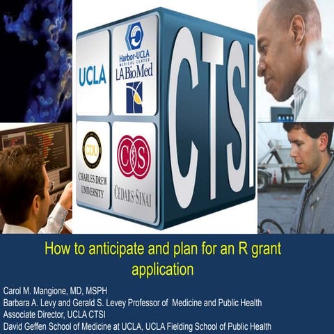 How to Anticipate and Plan for an R Grant Application (2020) | PDF