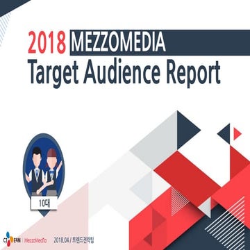 [메조미디어] 2018 타겟 오디언스 리포트_10대