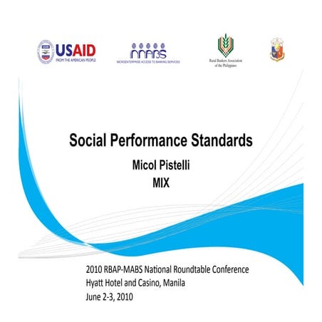 Social Performance Program
