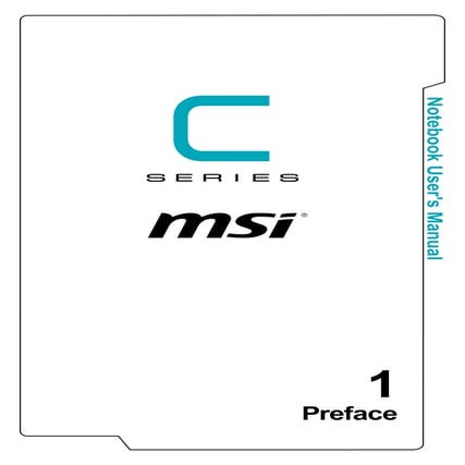 MSI CX72 6QD-208US manual PDF Download (English) / User Guide