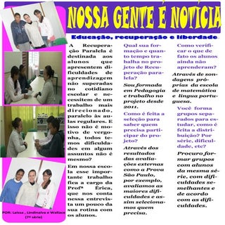 Folha Galera do Elias 2ª Edição 2013