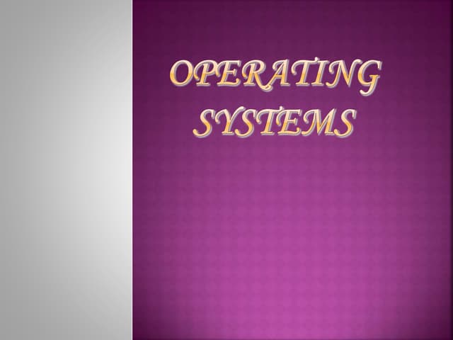 01 operating systems final