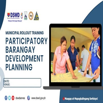 Updating the Barangay Database for BDP Formulation | PPTX
