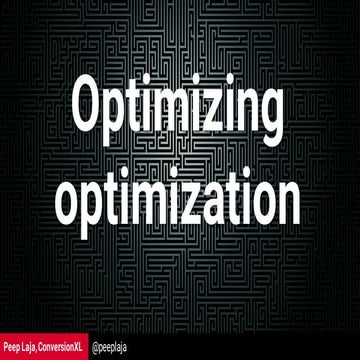 [CXL Live 16] Opening Keynote by Peep Laja