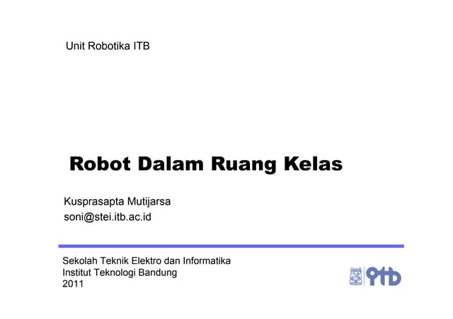 01 Pendahuluan Robotika
