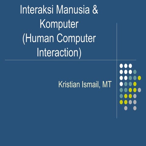 pengenalan interaksi manusia komputer