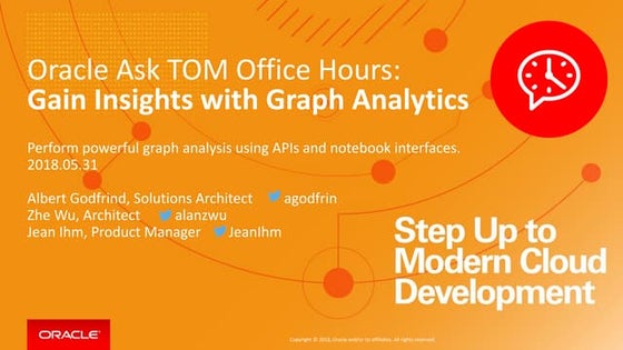 Gain Insights with Graph Analytics 