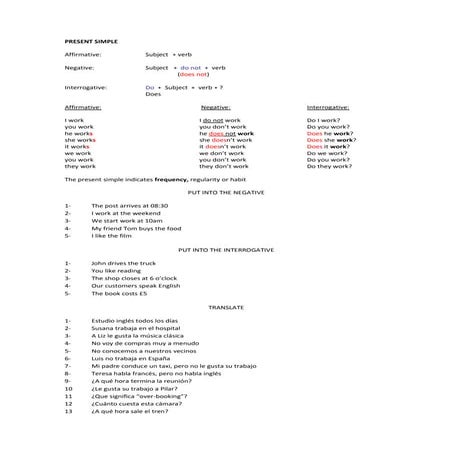 B1 - present cont & present simp