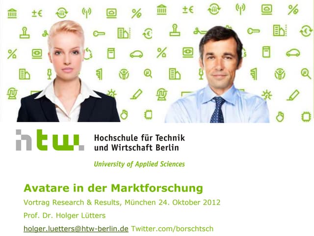 Avatars in Market Research