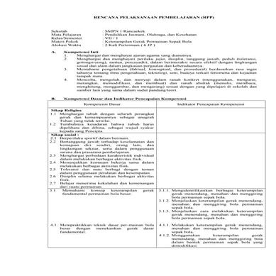 MODUL AJAR PJOK FASE C KELAS 5 KURIKULUM MERDEKA | DOCX