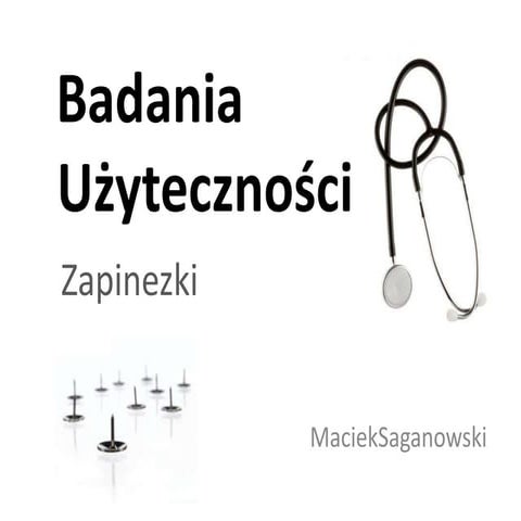 Usability za pinezki