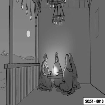 Scene 51 Jesus Film Animation Magistrate Meeting