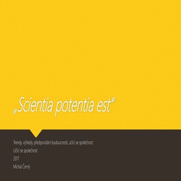 Učící se společnost 1