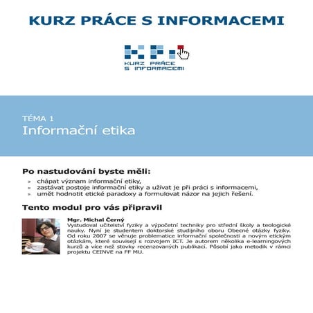 Informační etika