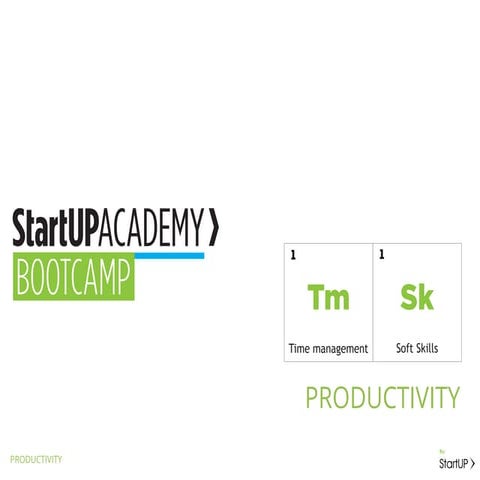 Productivity - Soft Skills