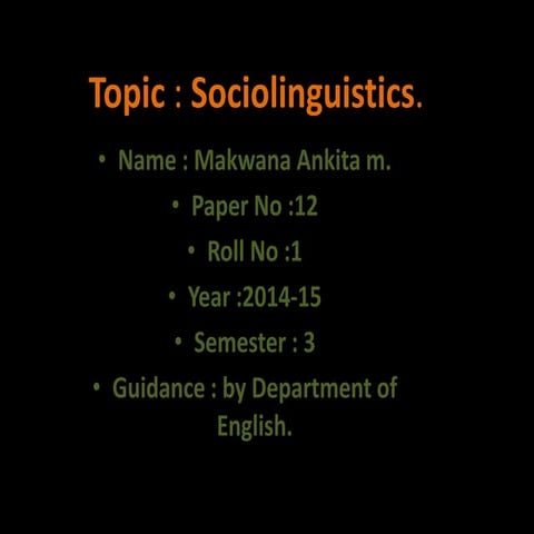 01 sociolinguistic