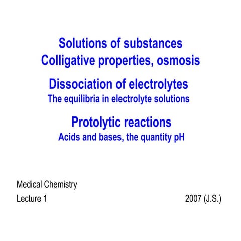 01 solutions _electrolytes__protolytic_equilibria