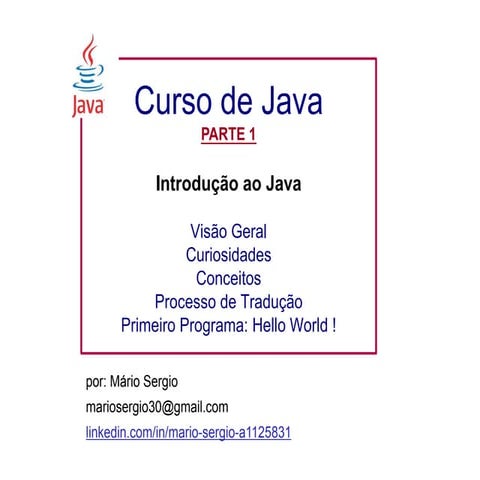 Curso de Java (Parte 1)
