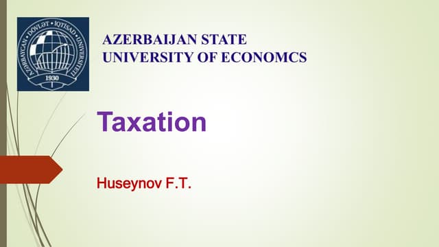 01 Taxation History Pptx 01 Taxation History Pptx
