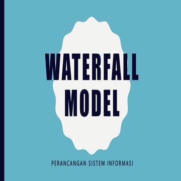 Waterfall Model for Software Development.pptx