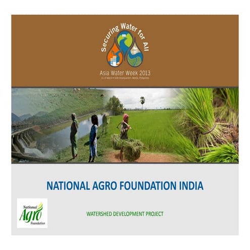 National AGRO Foundation in India | PDF