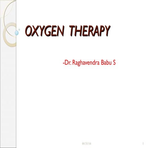 oxygen therapy and toxicity