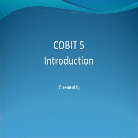 02. cobit5 introduction