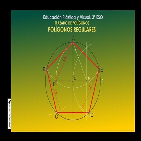 TRAZADO DE POLÍGONOS REGULARES