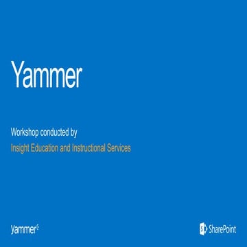 02.3 yammer training-guide