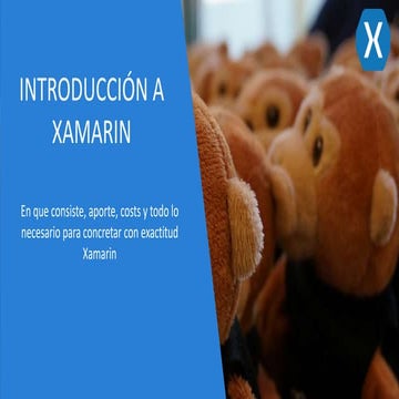 Introducción a Xamarin