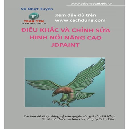 Tap 3: Điêu khắc và chỉnh sửa hình nổi jdpaint ( Demo)