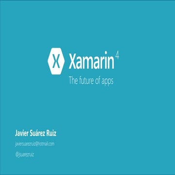 Novedades de Xamarin 4