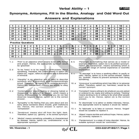 02. p1 bs va 1 to 20