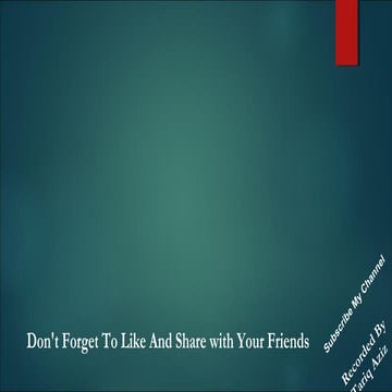 Golden Words In Urdu By Tariq Aziz