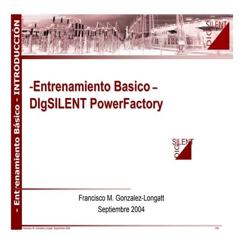 DigSILENT PF - 02. introducción al entrenamiento