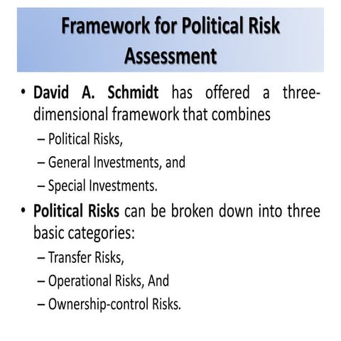Political Risk Assesment-Lecture-02(Helen Deresky)
