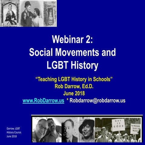 Social Movements and Teaching LGBT History