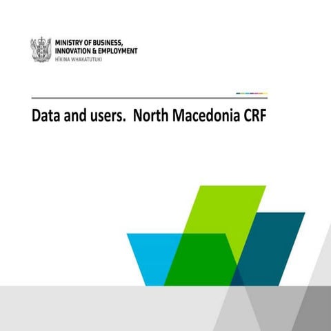 New Zealand - Data use and frameworks.
