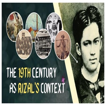 02 - 19th Century Philippines as Rizal's Context | Life and Works of Rizal (S...