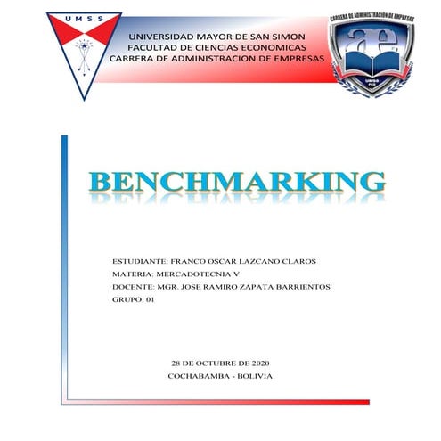 Benchmarking | PDF