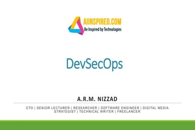 DevSecops: Defined, tools, characteristics, tools, frameworks, benefits and c...