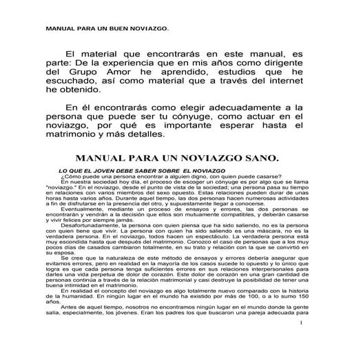 02. Manual para un buen noviazgo Autor Grupo Amor.pdf