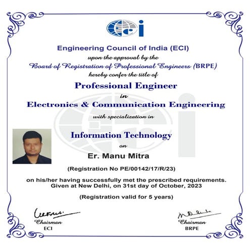 02. Professional Eng. Certificate (2023)