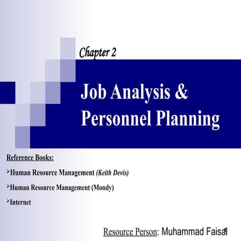 02. Human Resources and Planning & Job Analysis.ppt