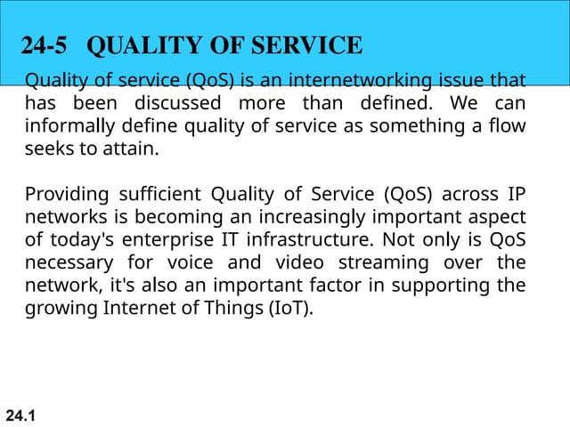 Illustration of Wireless Network Quality Of Service Configuration For Scalability