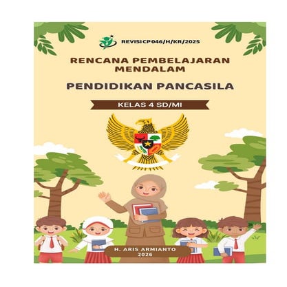 MODUL AJAR DEEP LEARNING PENDIDIKAN PANCASILA KELAS 4 (RENCANA ...