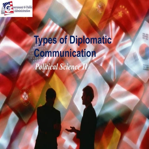 Comprehensive Overview of Types of Diplomatic Communication in ...