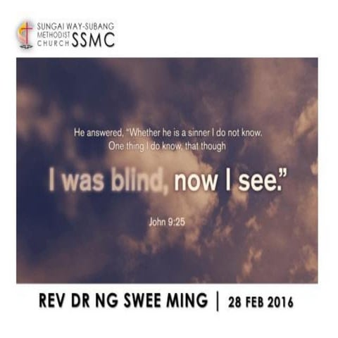 02 28 jesus & the man born blind john 9