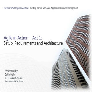 Agile in Action - Act 1 (Set Up, Pl...